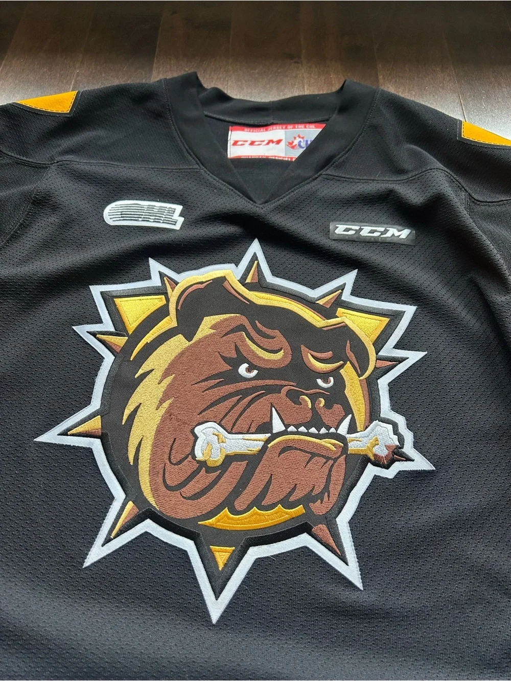 CCM Hamilton Bulldogs OHL CHL Official Hockey Jersey - Picture 3 of 6